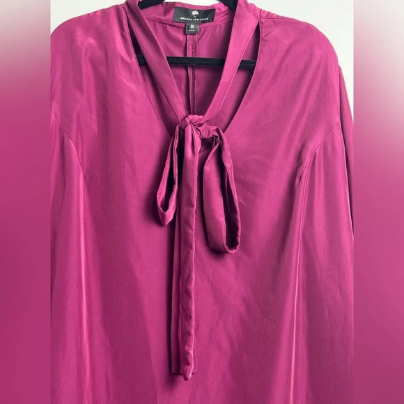 GB x Amanda Uprichard Long sleeve tie neck Shift dress size 3X - Picture 5 of 6